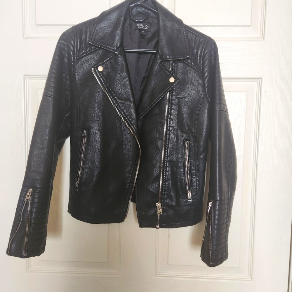Top Shop Leather Jacket